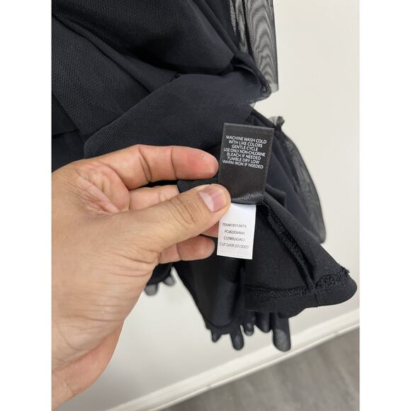 Gothic Romance Victorian Inspired Vampire Witchy Tulle Tiered Fairygoth Dress 0 - Picture 8 of 15